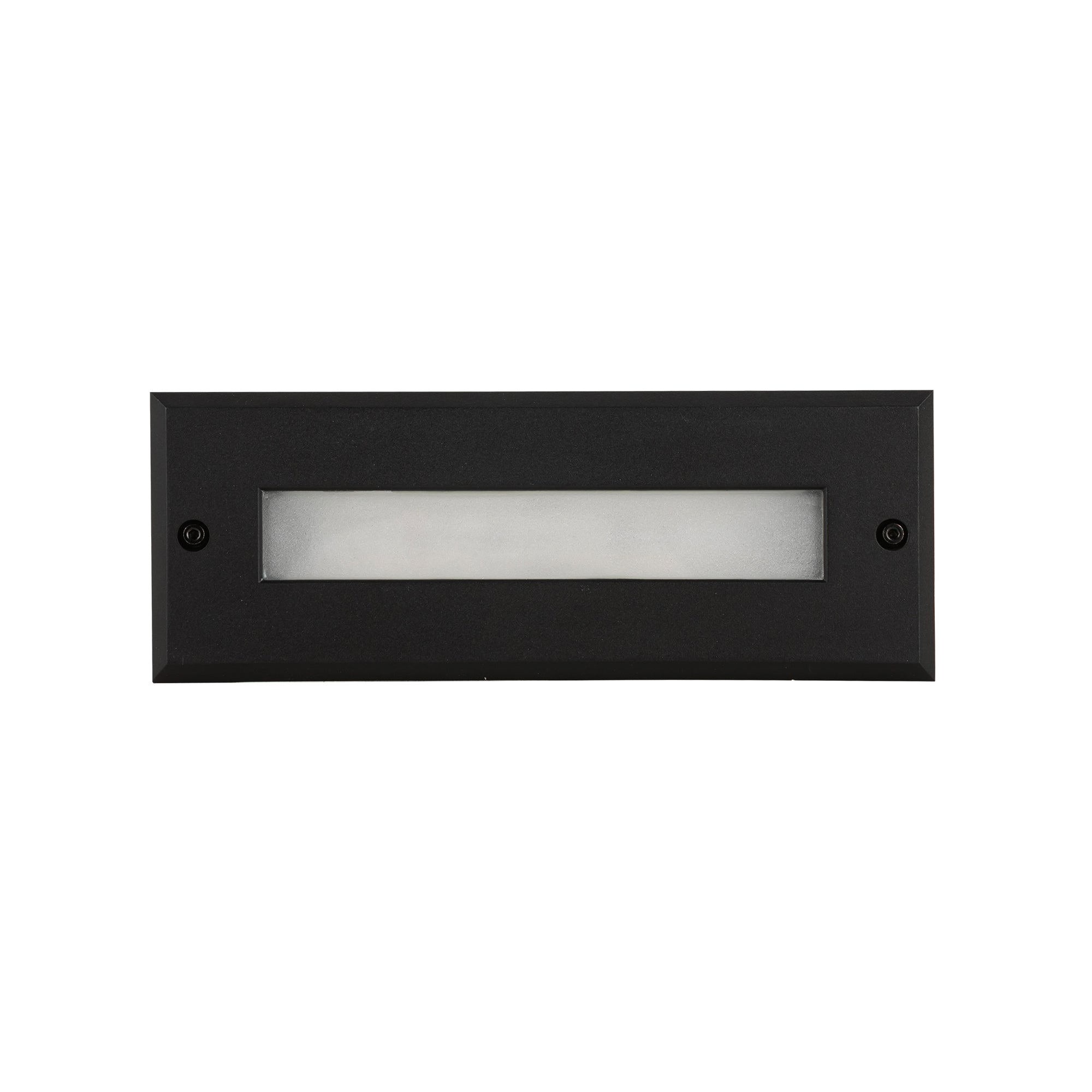 Bristol 10-in Exterior Wall/Step Light — Black