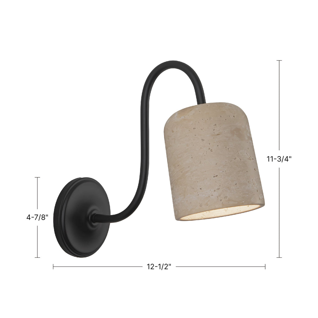 Bromley 5-in Wall/Vanity Light