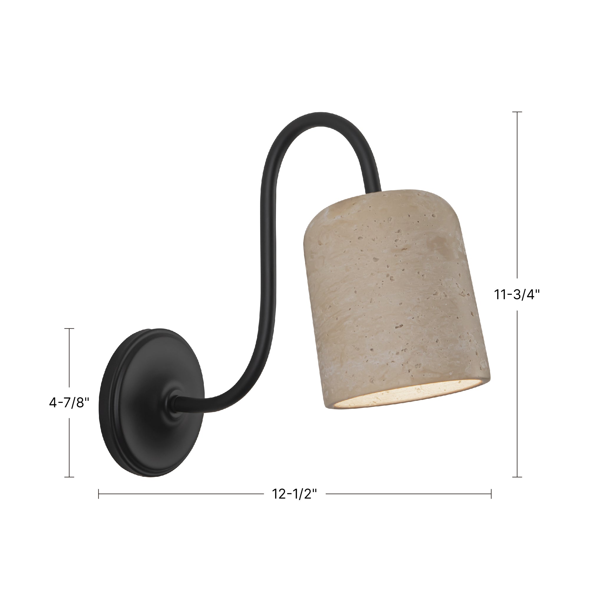 Bromley 5-in Wall/Vanity Light