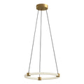 Bruni 16-in Pendant — Brushed Gold