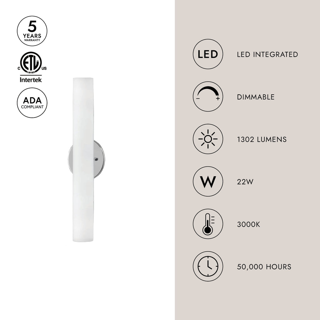Bute 18-in Wall Sconce
