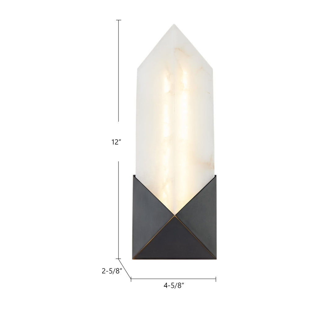 Caesar 12-in Wall/Vanity Light