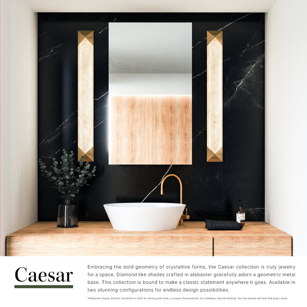 Caesar 25-in Wall/Vanity Light