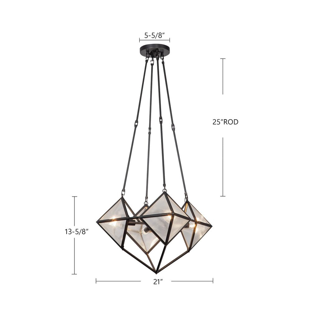 Cairo 21-in Chandelier