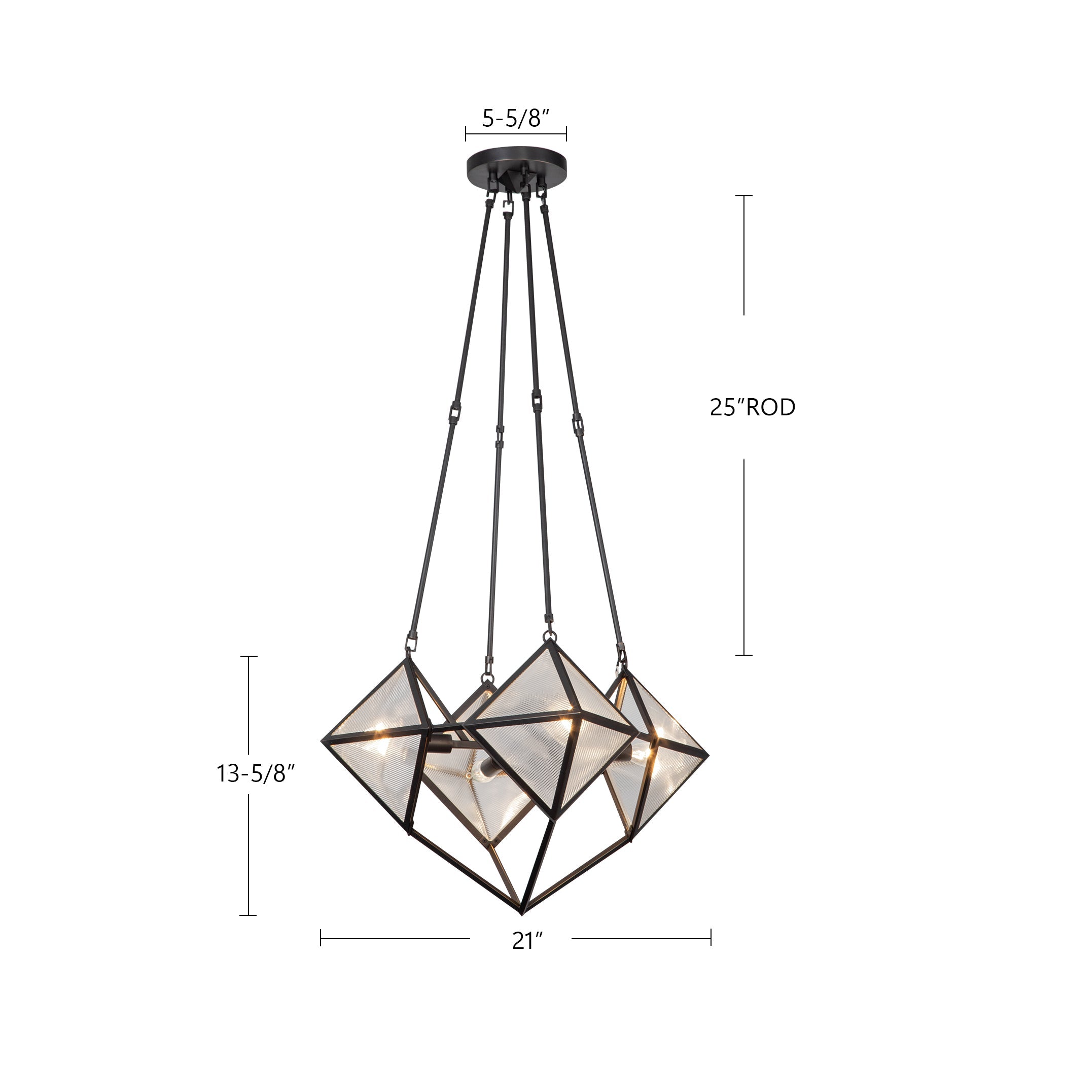 Cairo 21-in Chandelier