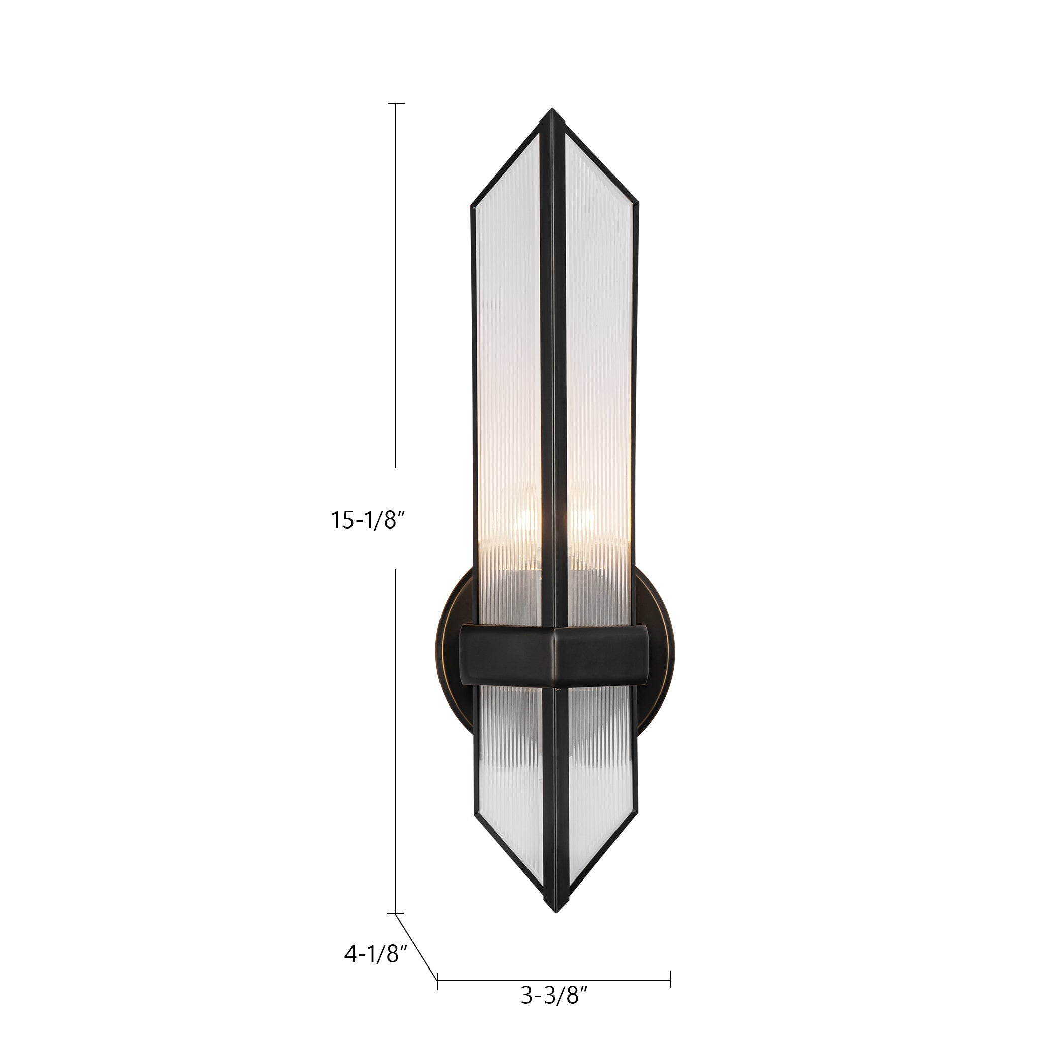 Cairo 4-in Wall/Vanity Light