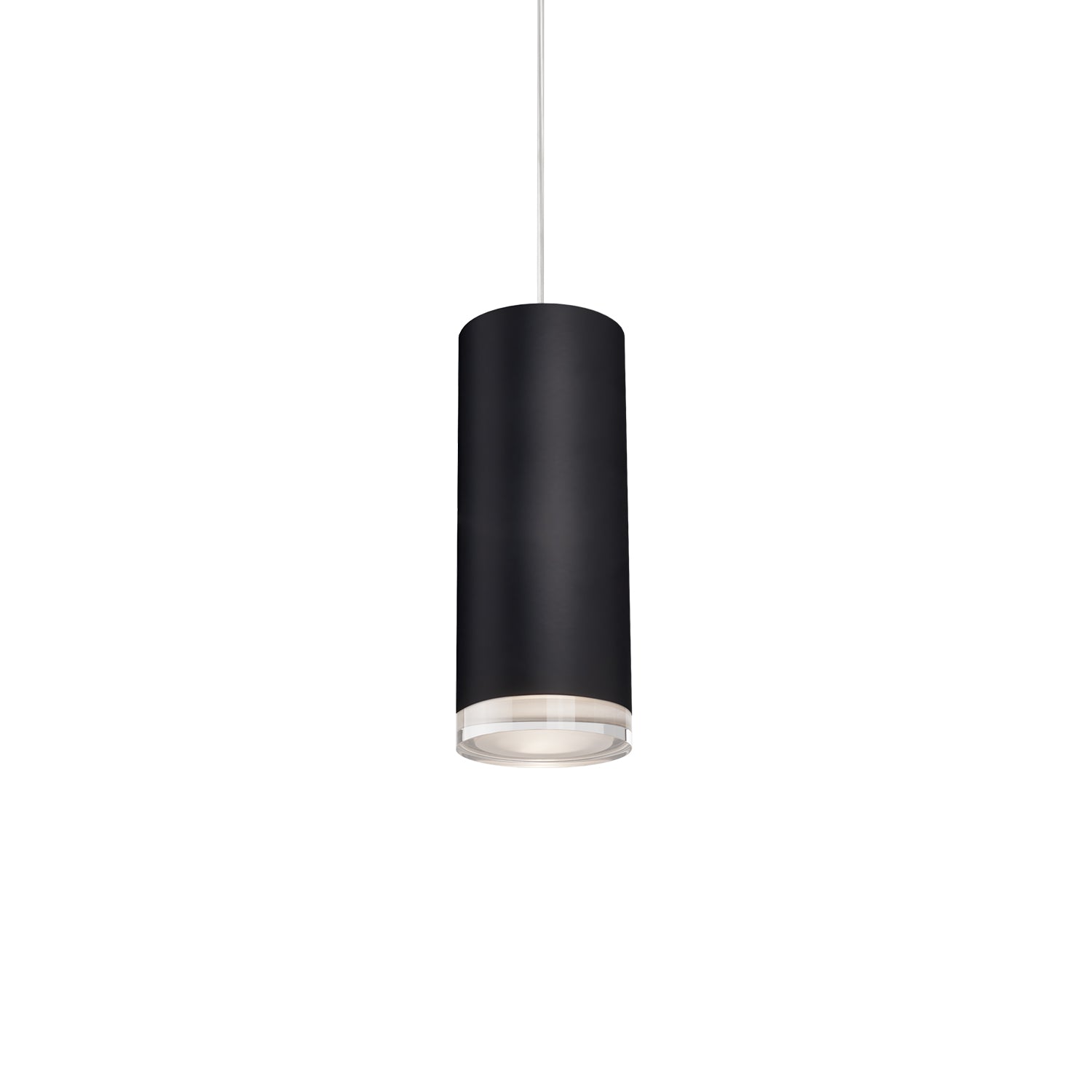 Cameo 8-in Pendant — Black