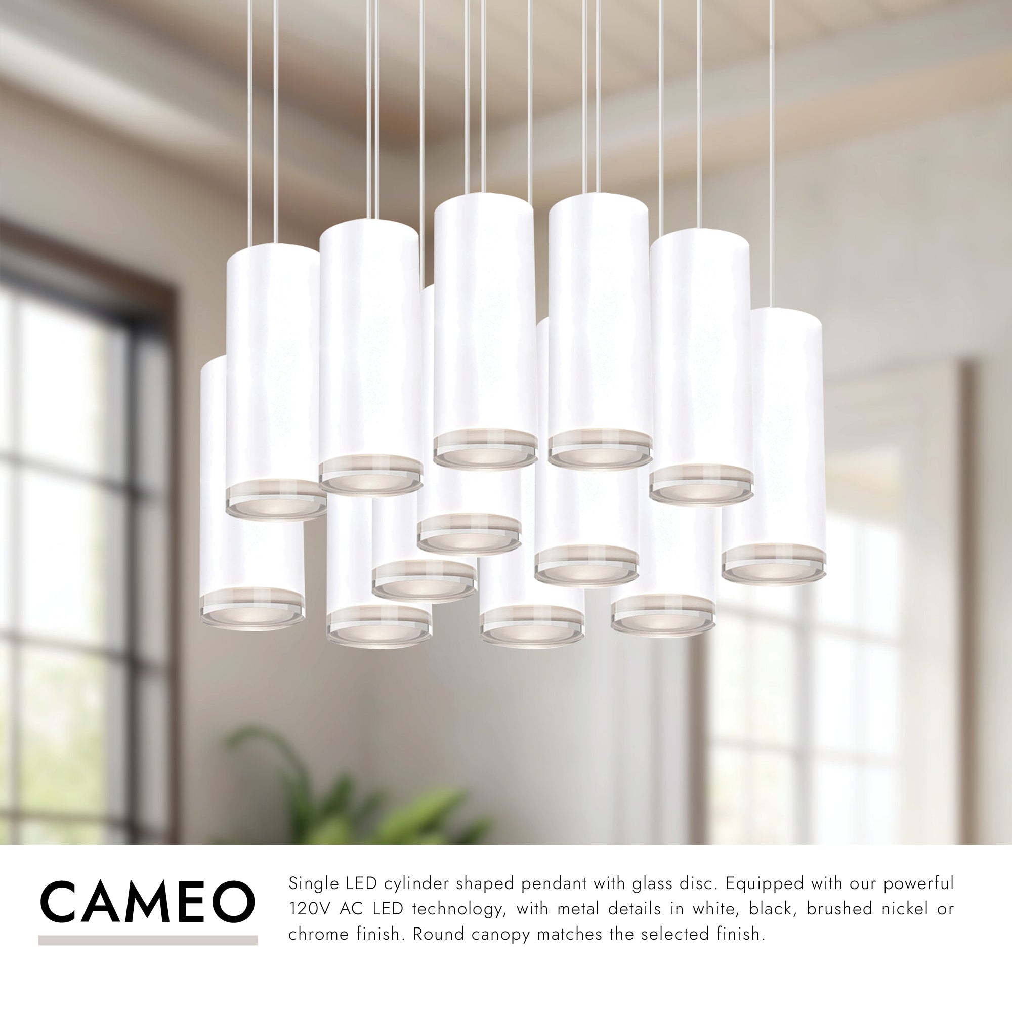 Cameo 3-in 13 Head Multi Pendant