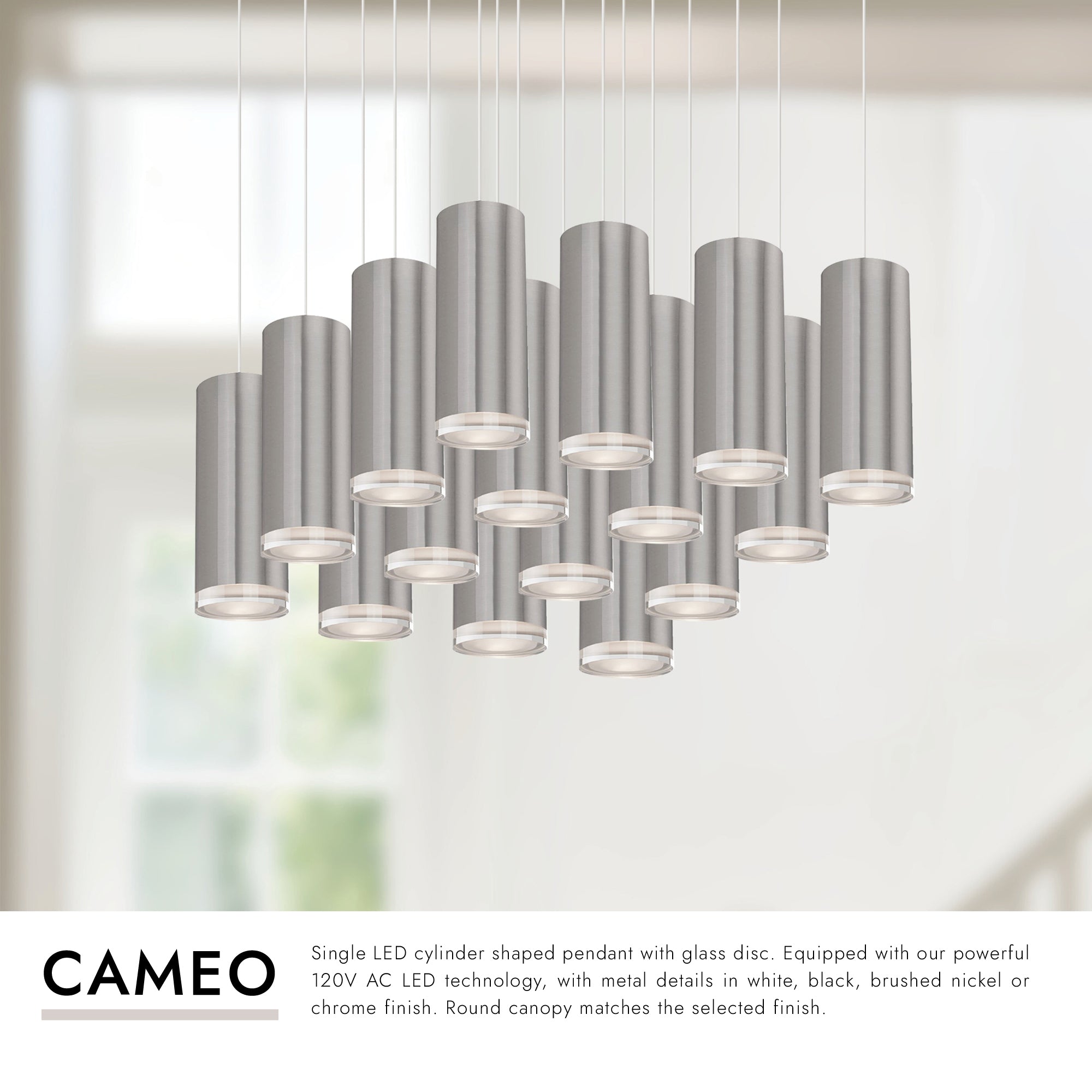 Cameo 3-in 16 Head Multi Pendant