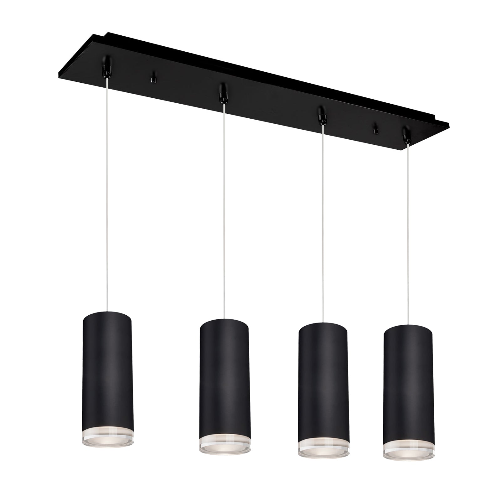 Cameo 4-in 4 Head Multi Pendant — Black
