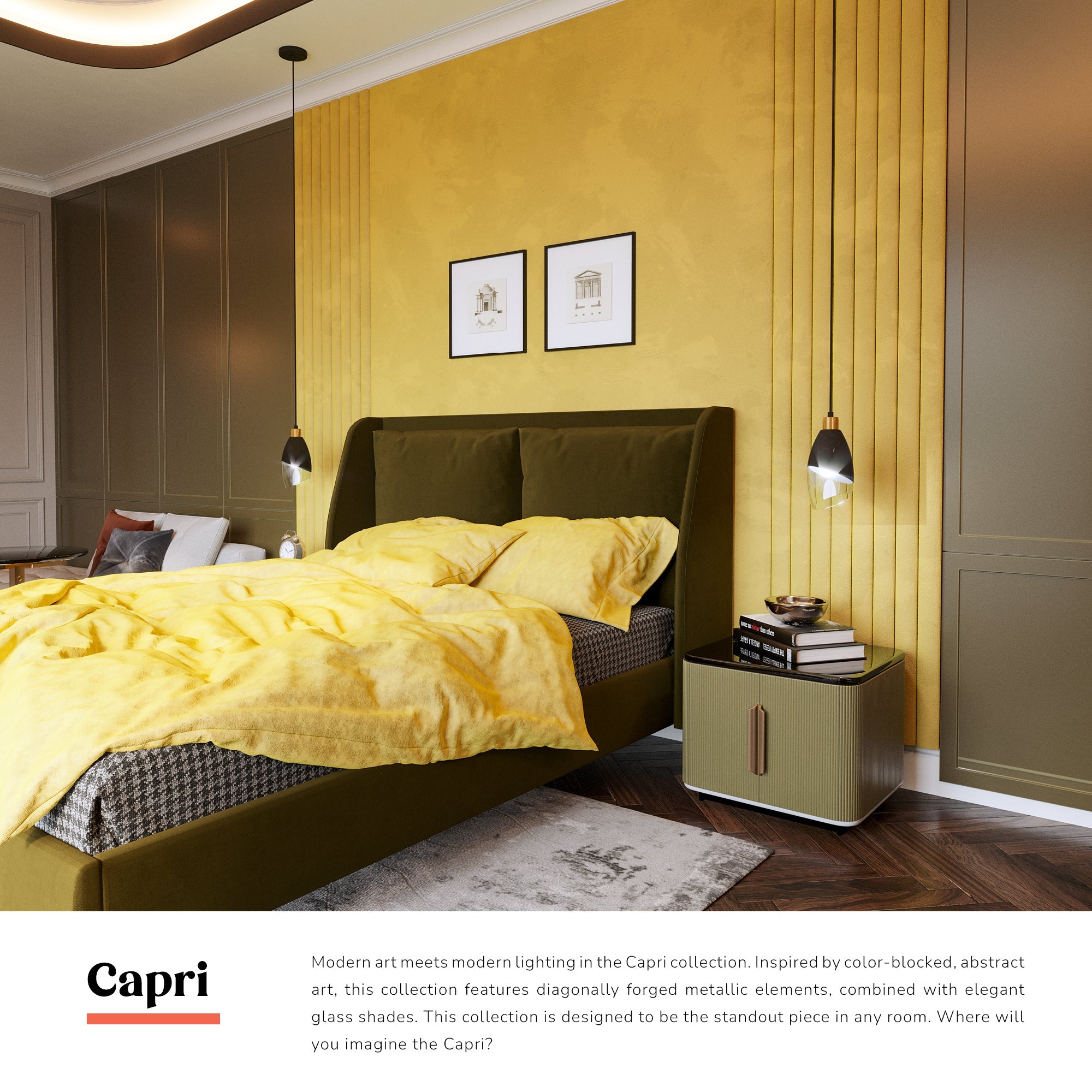 Capri 5-in Pendant