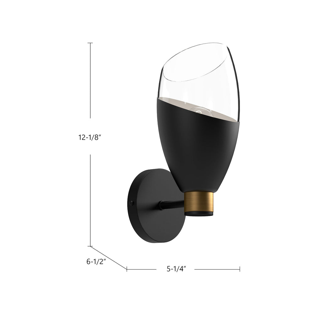 Capri 5-in Wall/Vanity Light