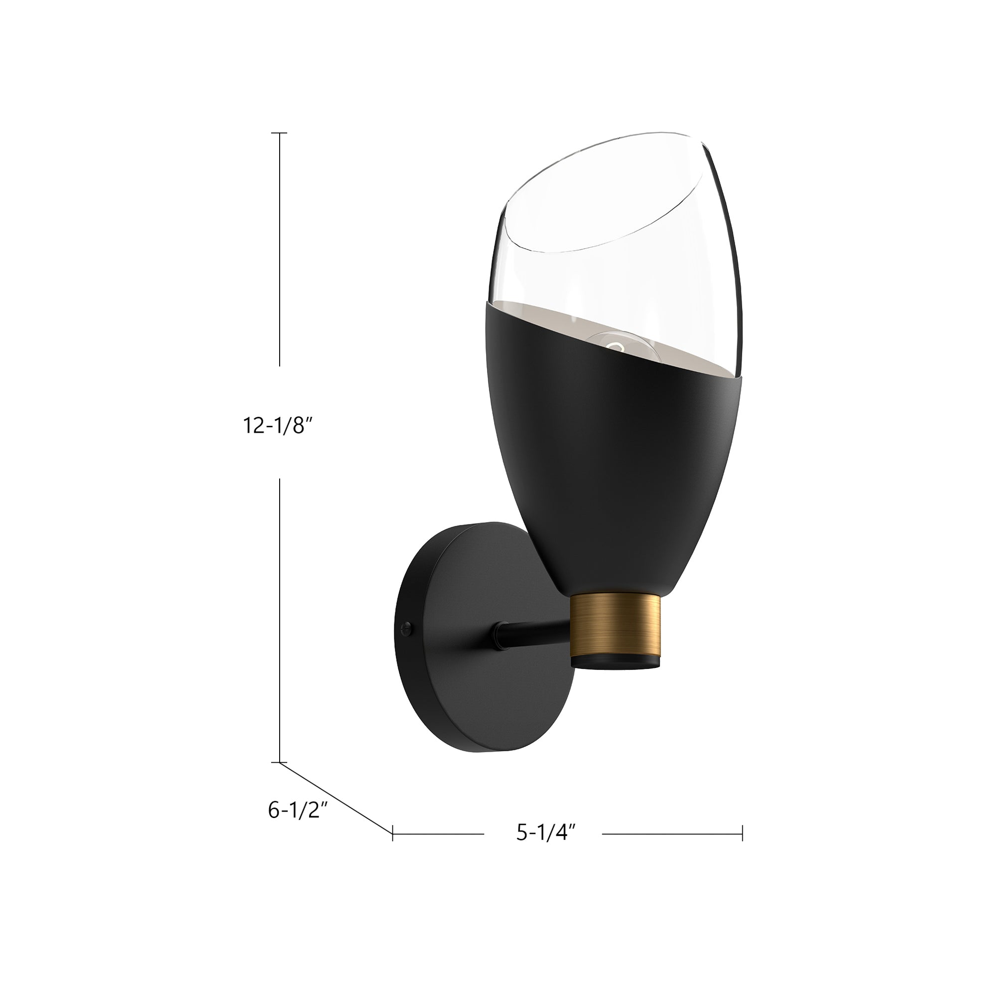 Capri 5-in Wall/Vanity Light