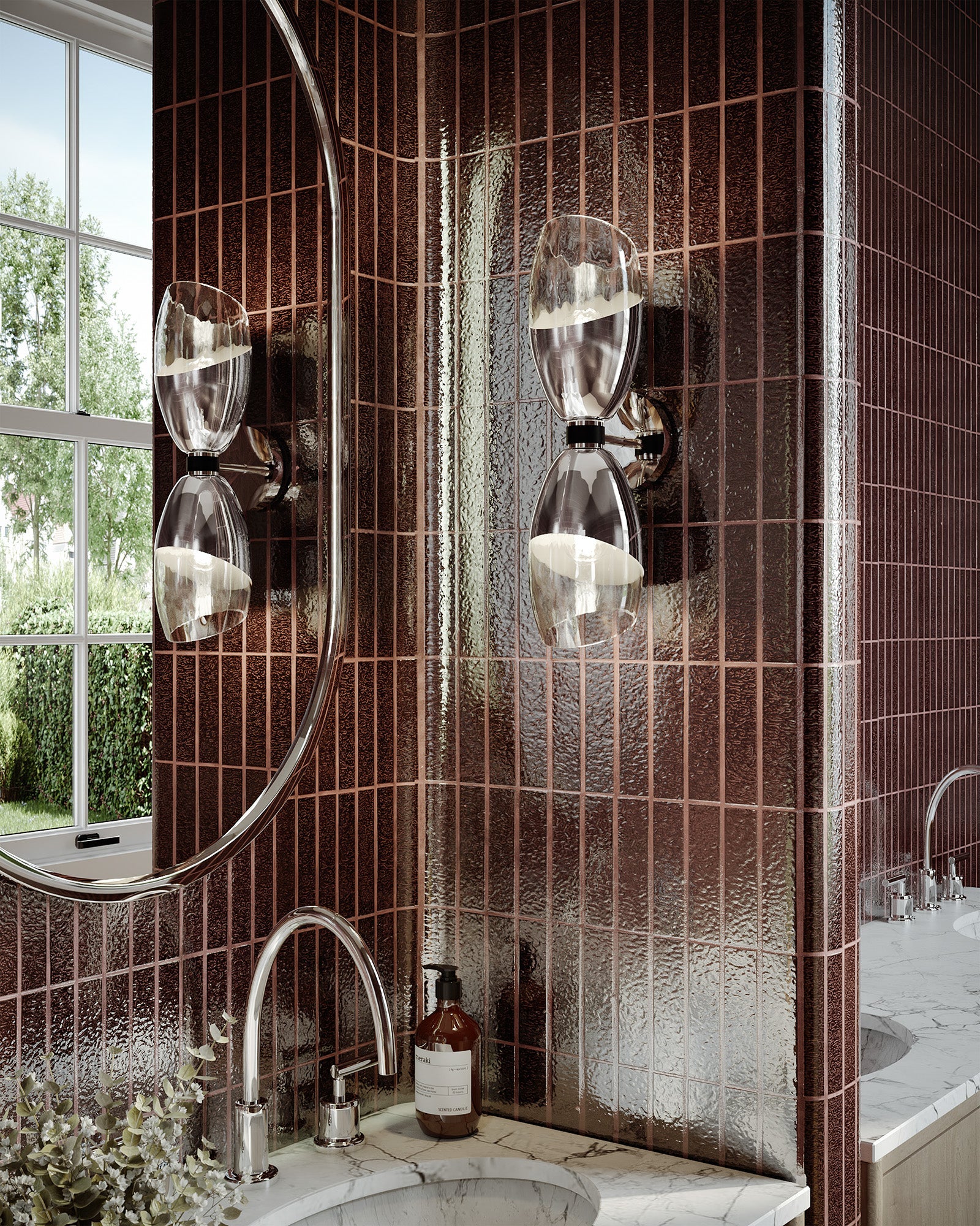 Capri 5-in Wall/Vanity Light