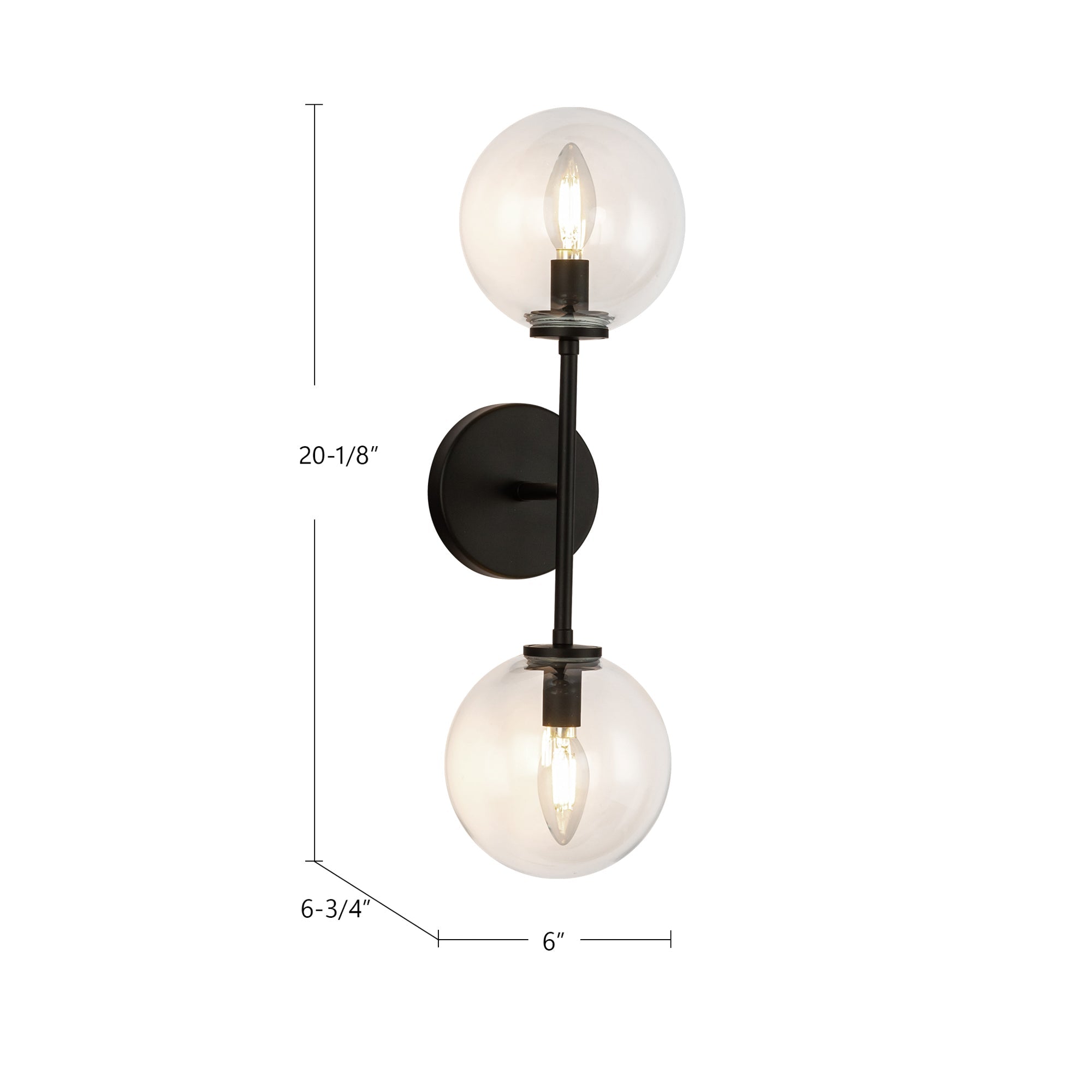 Cassia 20-in Wall/Vanity Light