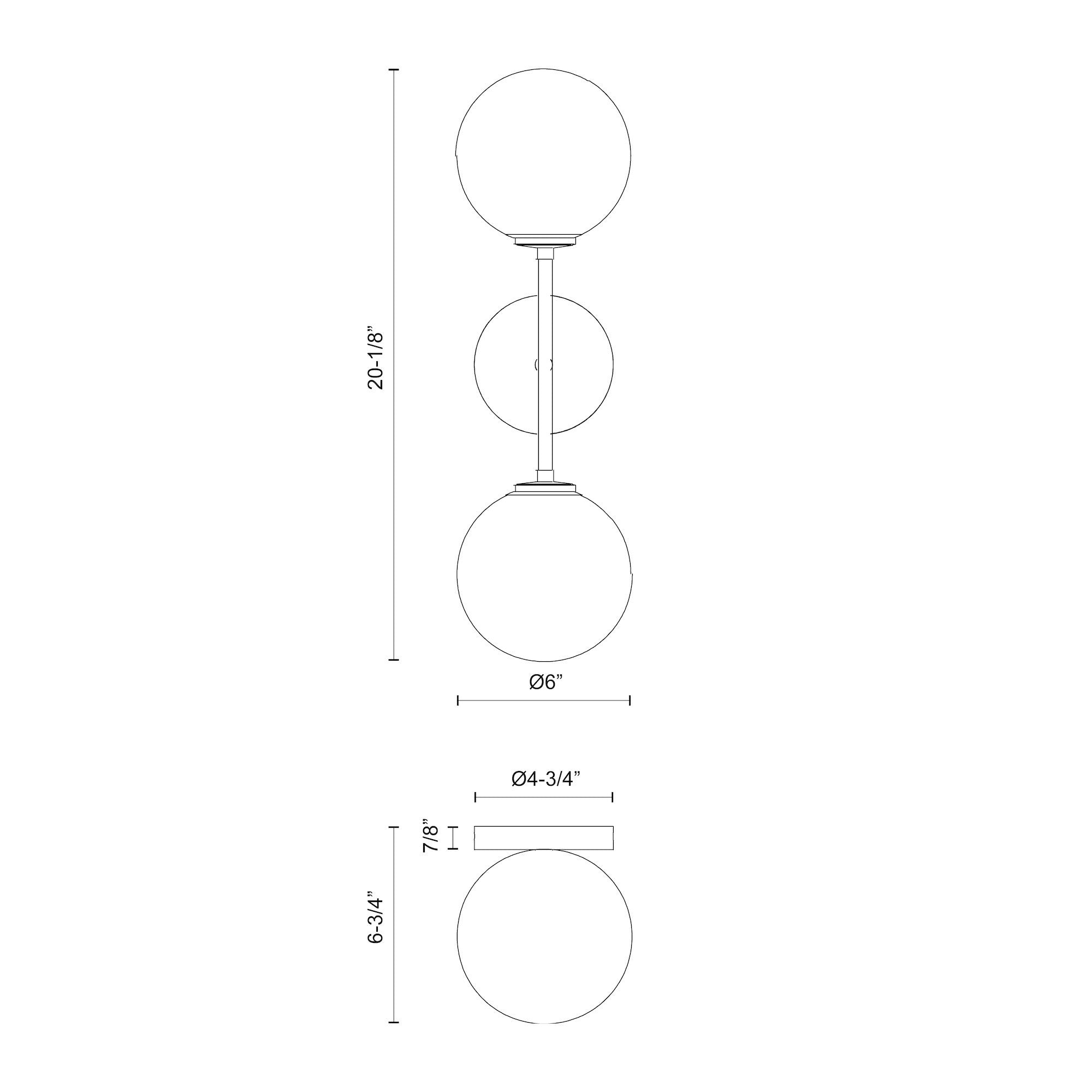 Cassia 20-in Wall/Vanity Light