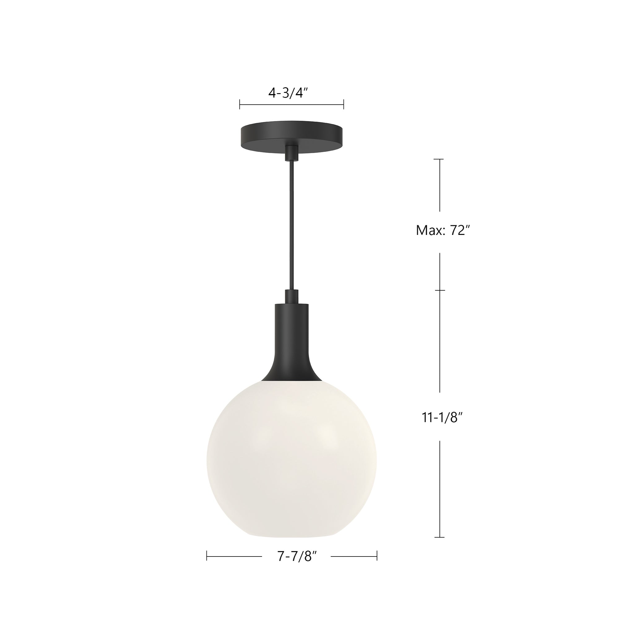Castilla 8-in Pendant