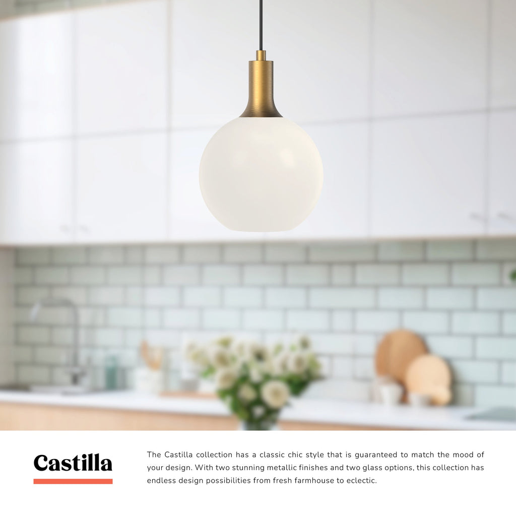 Castilla 8-in Pendant