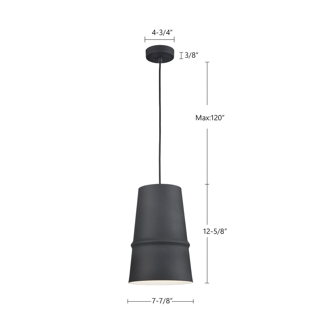 Castor 8-in Pendant