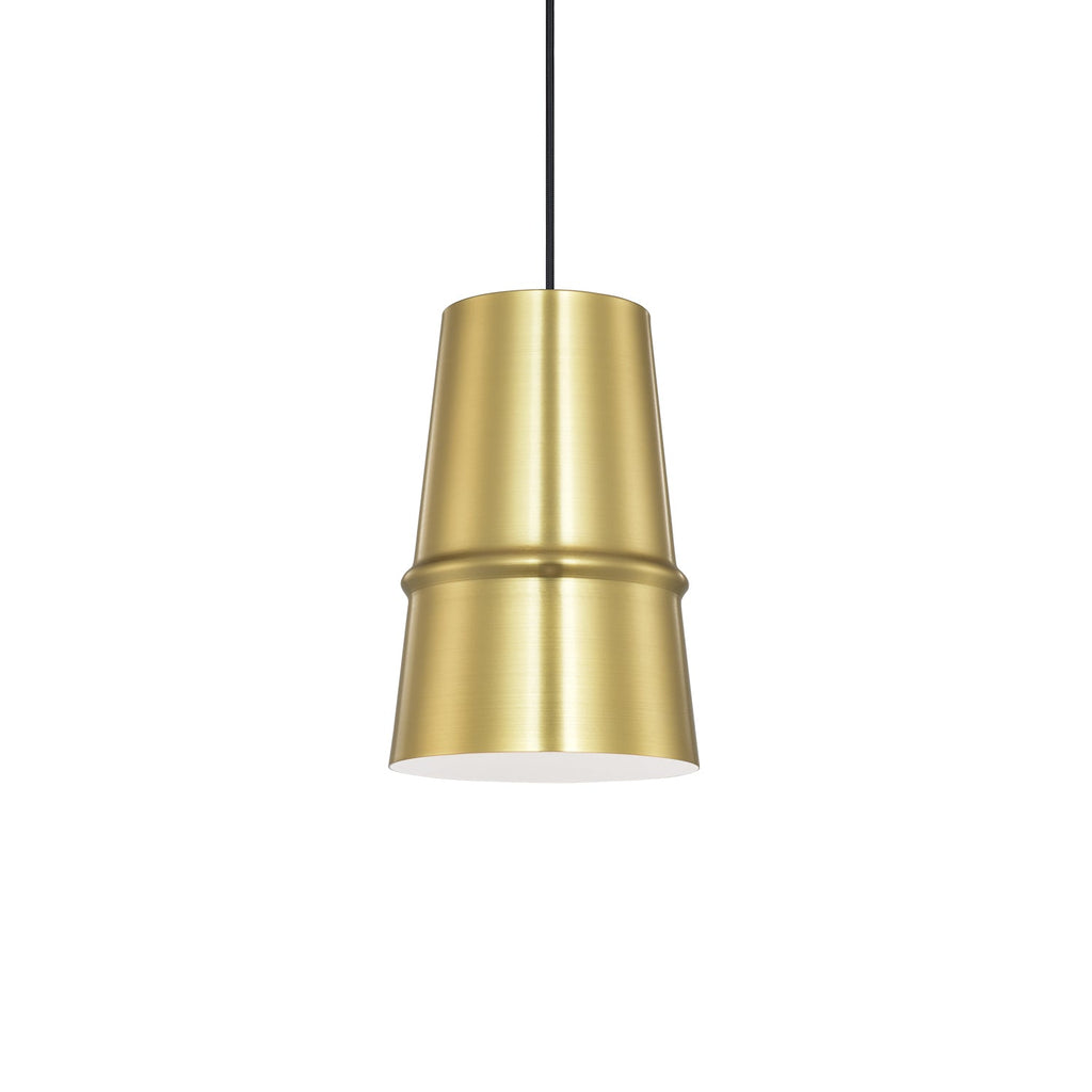 Castor 8-in Pendant — Gold