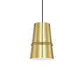 Castor 8-in Pendant — Gold