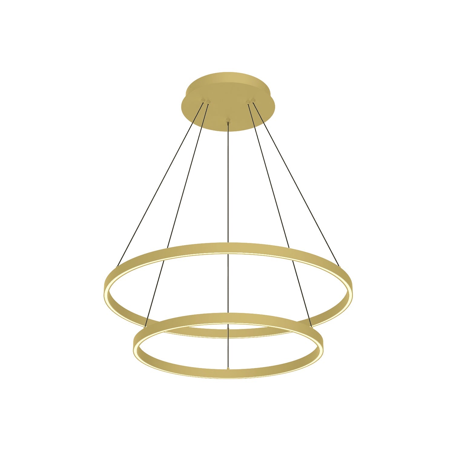 Cerchio 32-in 2 Layer Up/Down Chandelier
