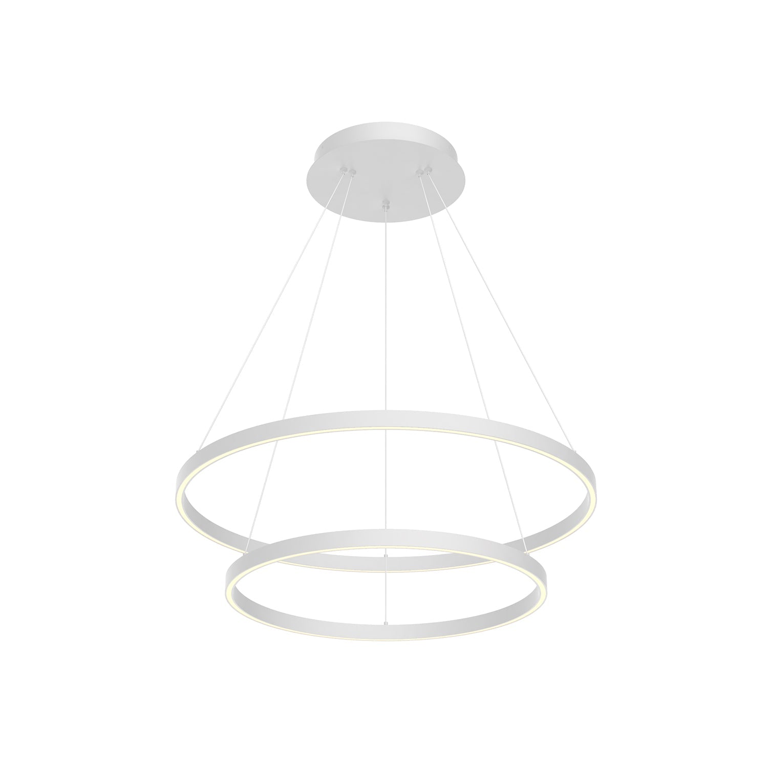 Cerchio 32-in 2 Layer Up/Down Chandelier