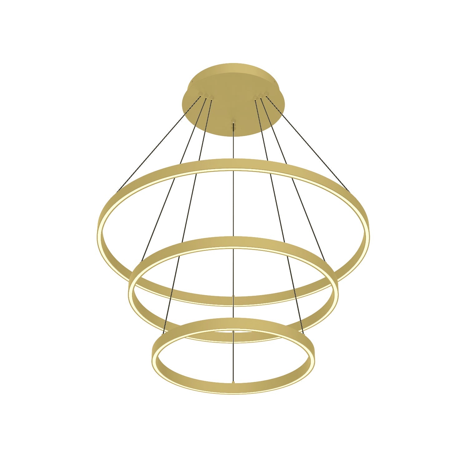 Cerchio 32-in 3 Layer Up/Down Chandelier
