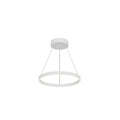 Cerchio 18-in Pendant — White [Universal Voltage and 0-10 Dimming]