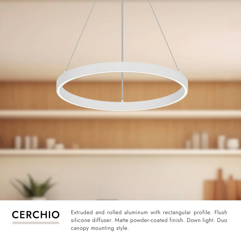 Cerchio 18-in Pendant