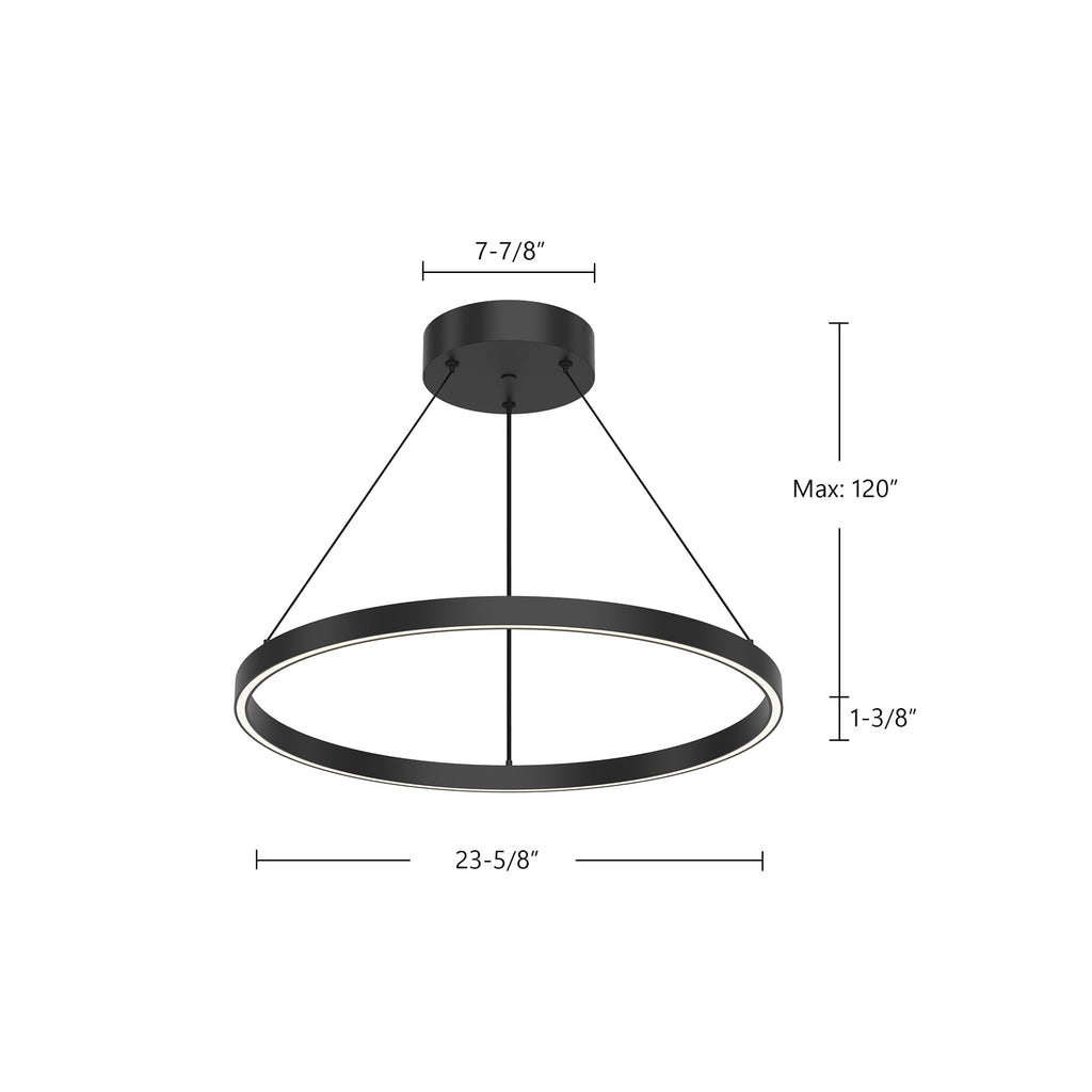 Cerchio 24-in Pendant