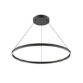 Cerchio 36-in Pendant — Black [Universal Voltage and 0-10 Dimming]
