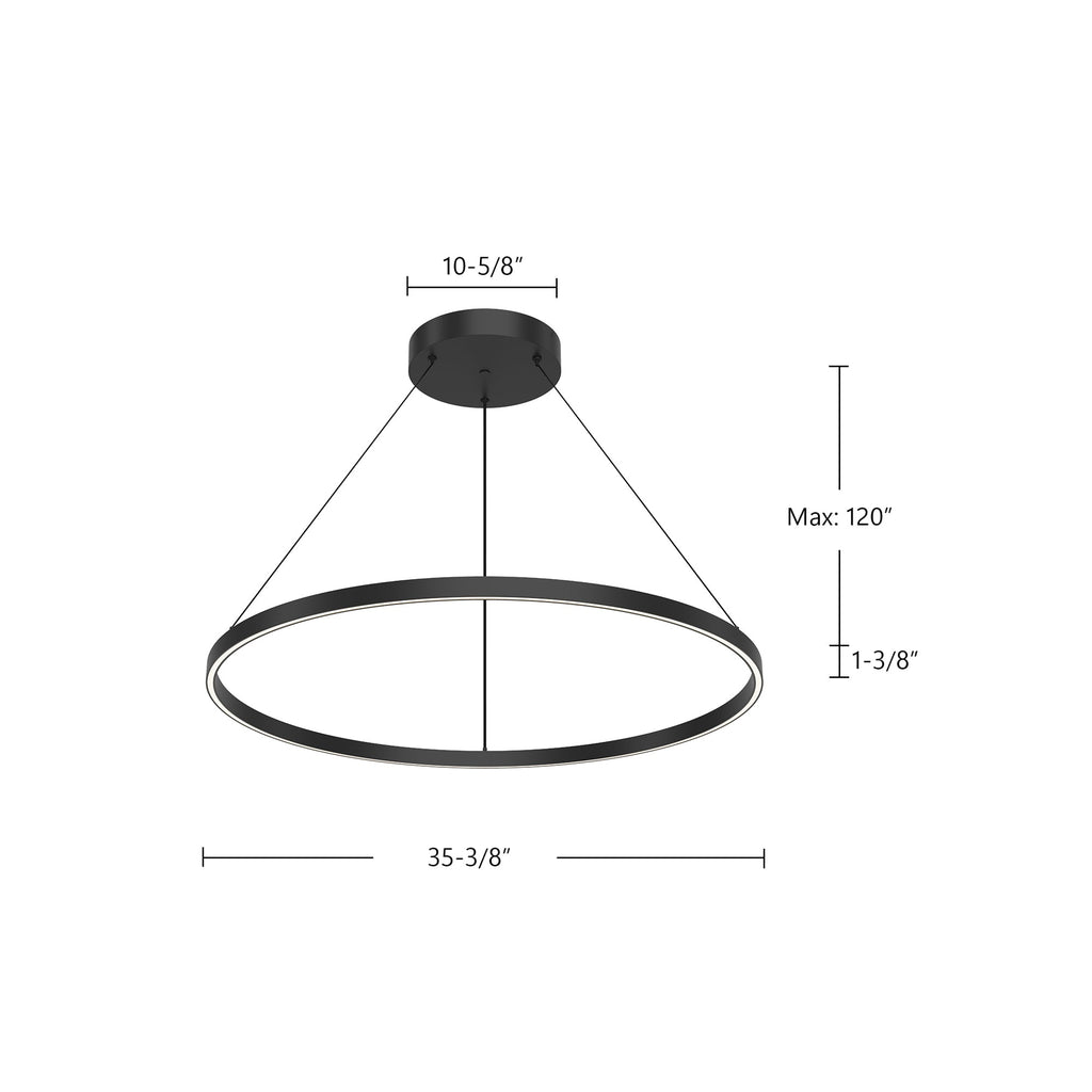 Cerchio 36-in Pendant