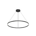 Cerchio 48-in Pendant — Black [Universal Voltage and 0-10 Dimming]