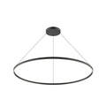 Cerchio 60-in Pendant — Black [Universal Voltage and 0-10 Dimming]