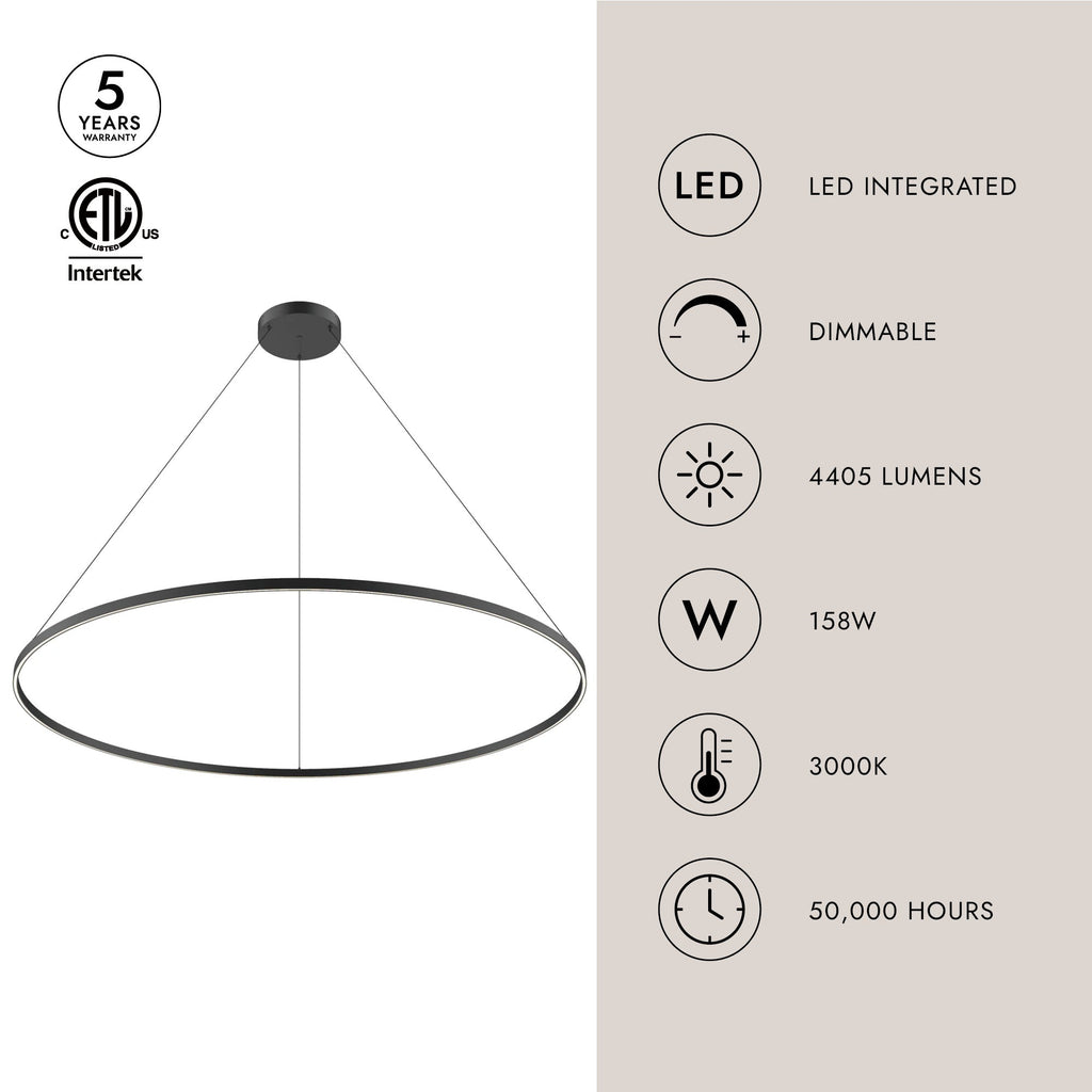 Cerchio 72-in Pendant