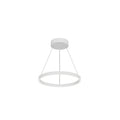 Cerchio 18-in Up/Down Pendant — White [Universal Voltage and 0-10 Dimming]