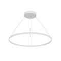 Cerchio 36-in Up/Down Pendant — White [Universal Voltage and 0-10 Dimming]
