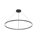 Cerchio 60-in Up/Down Pendant — Black [Universal Voltage and 0-10 Dimming]