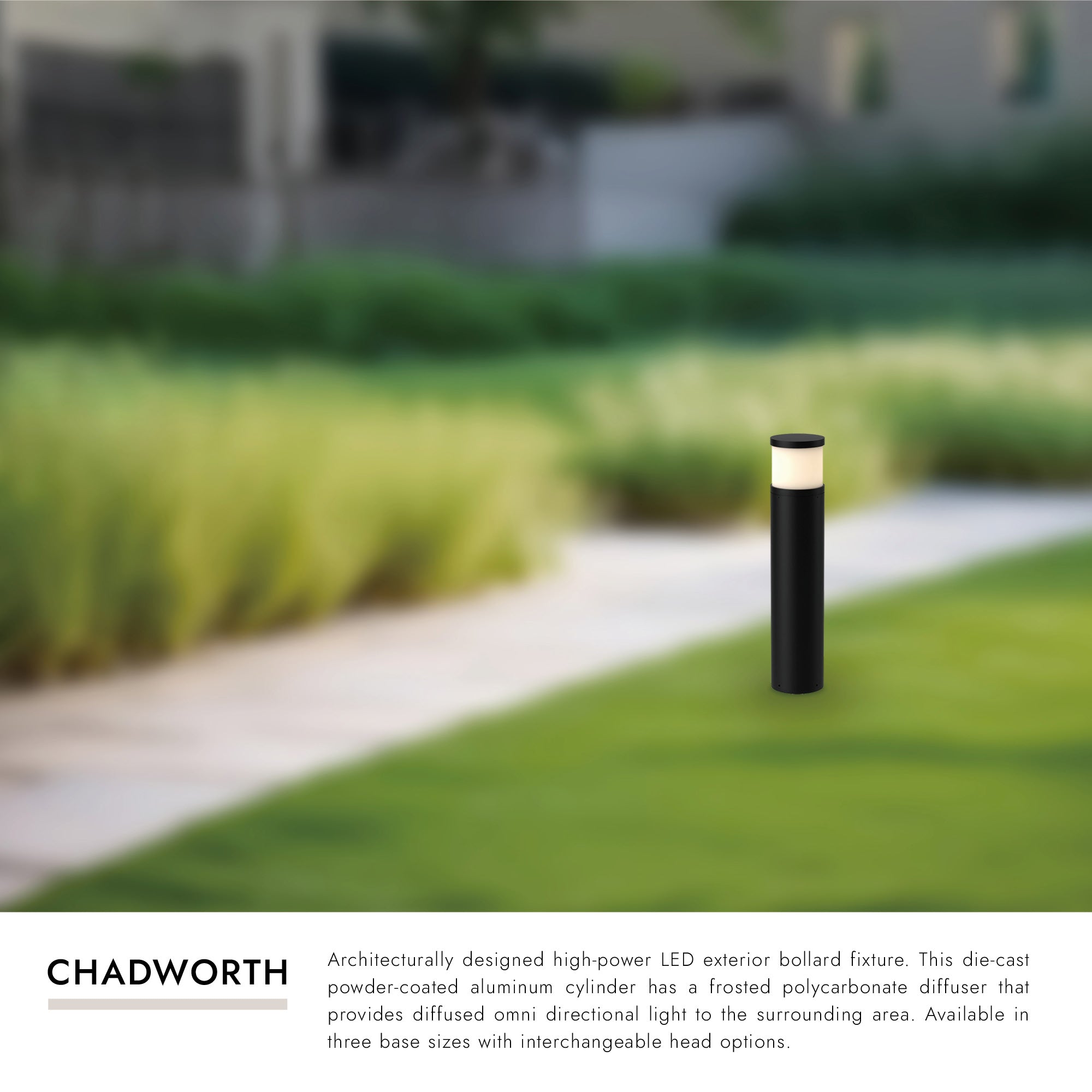Chadworth 30-in Exterior Bollard