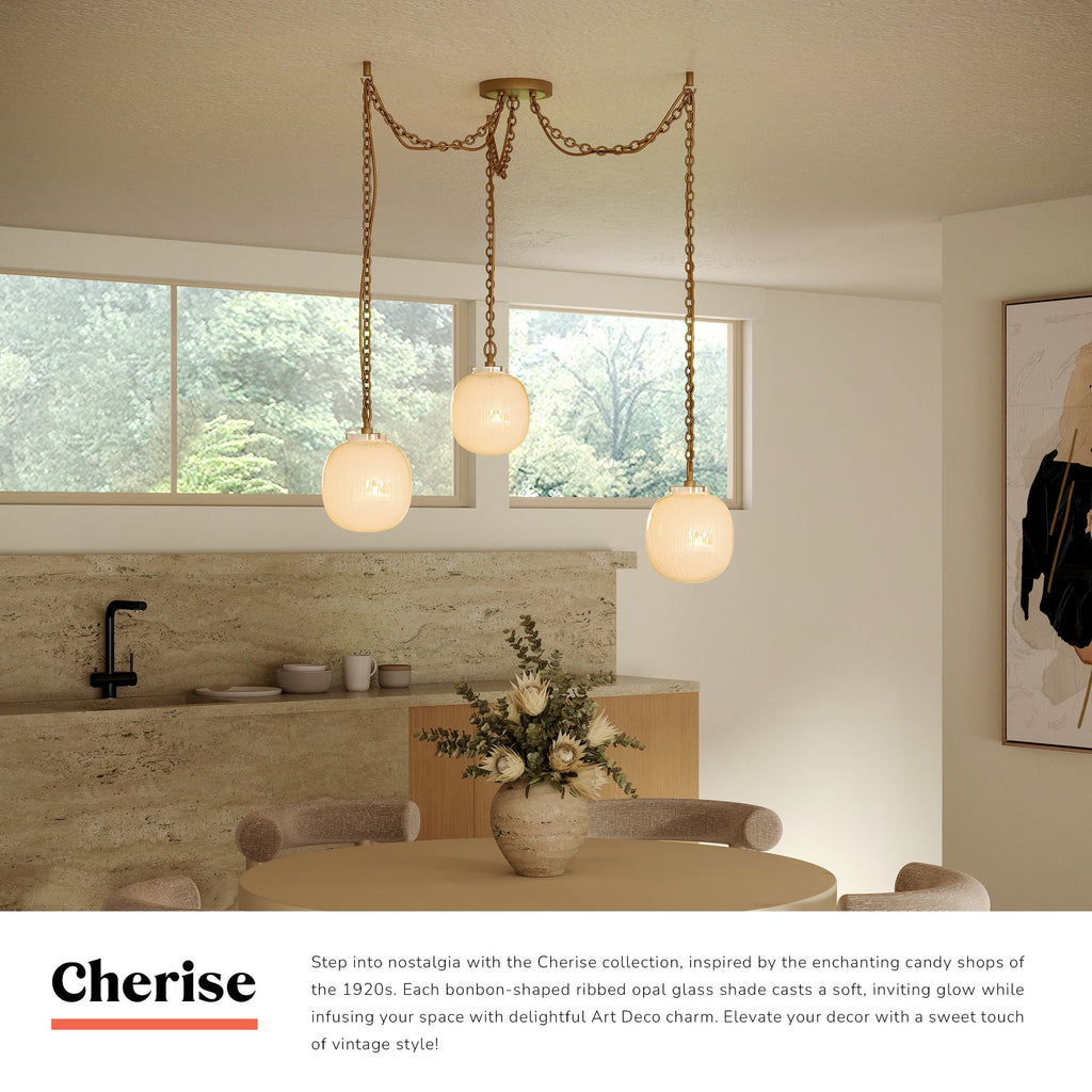 Cherise 7-in 3-Head Multi Pendant