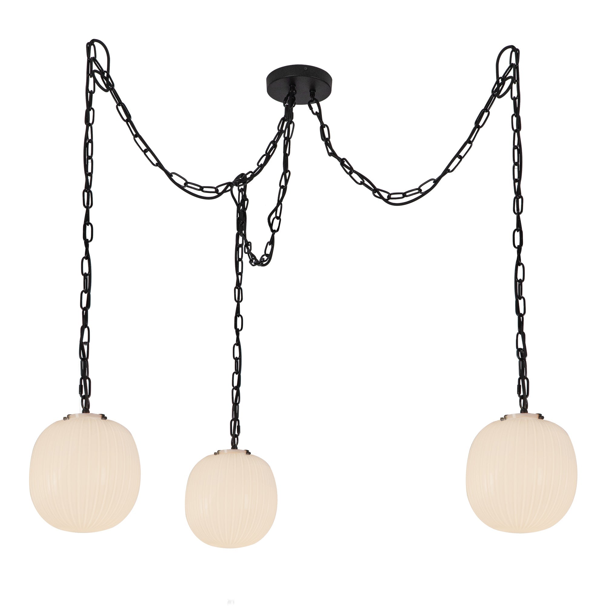 Cherise 12-in 3-Head Multi Pendant