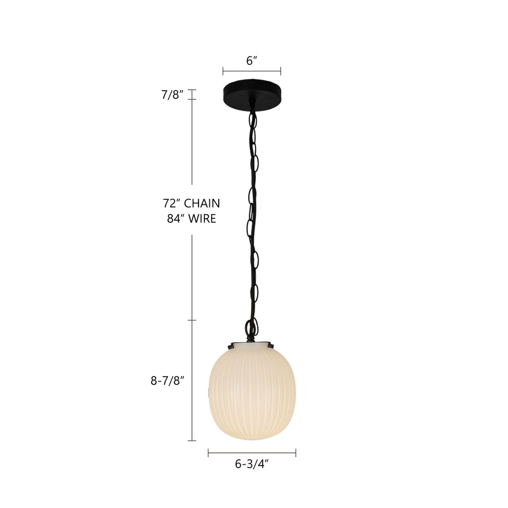 Cherise 7-in Pendant
