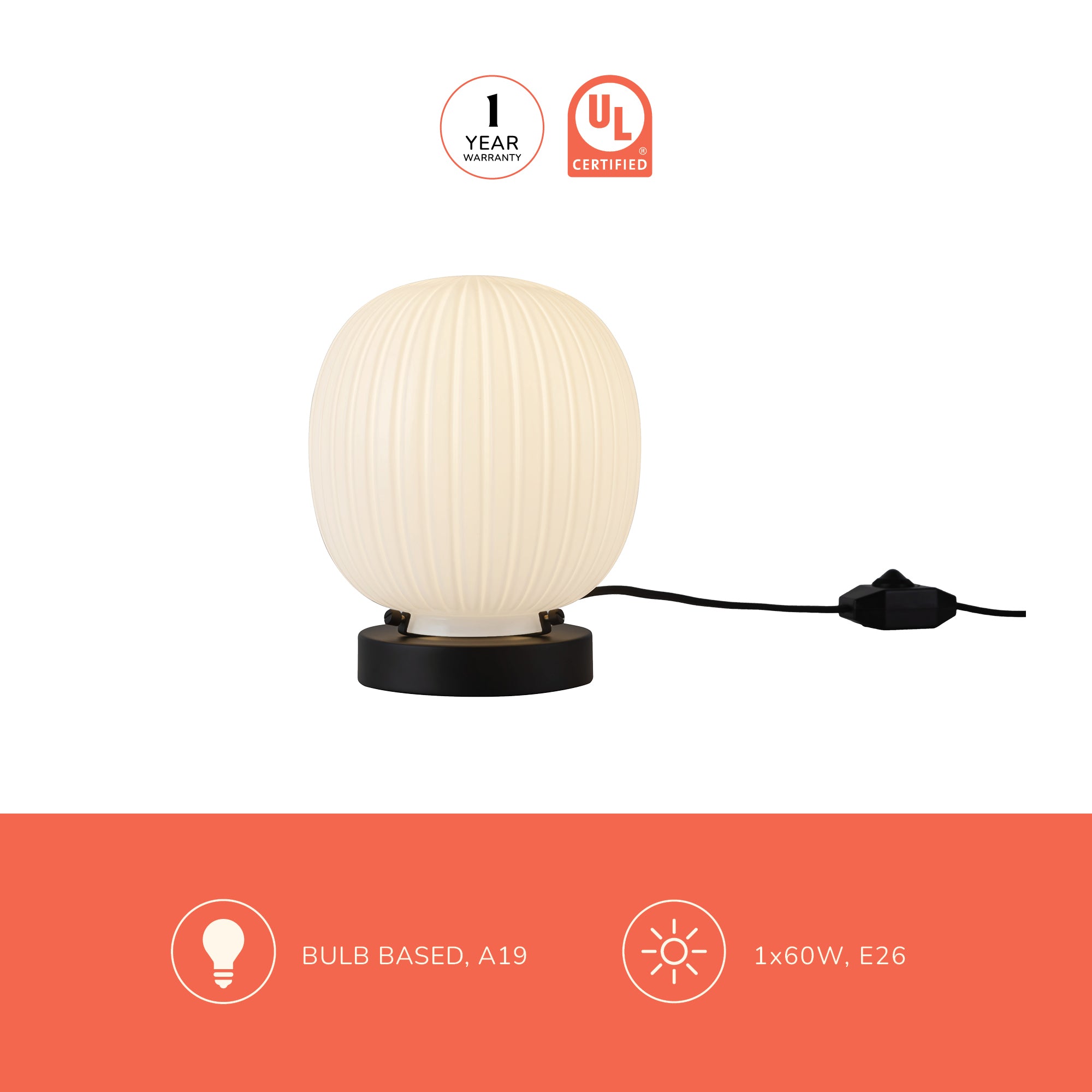Cherise 7-in Table Lamp