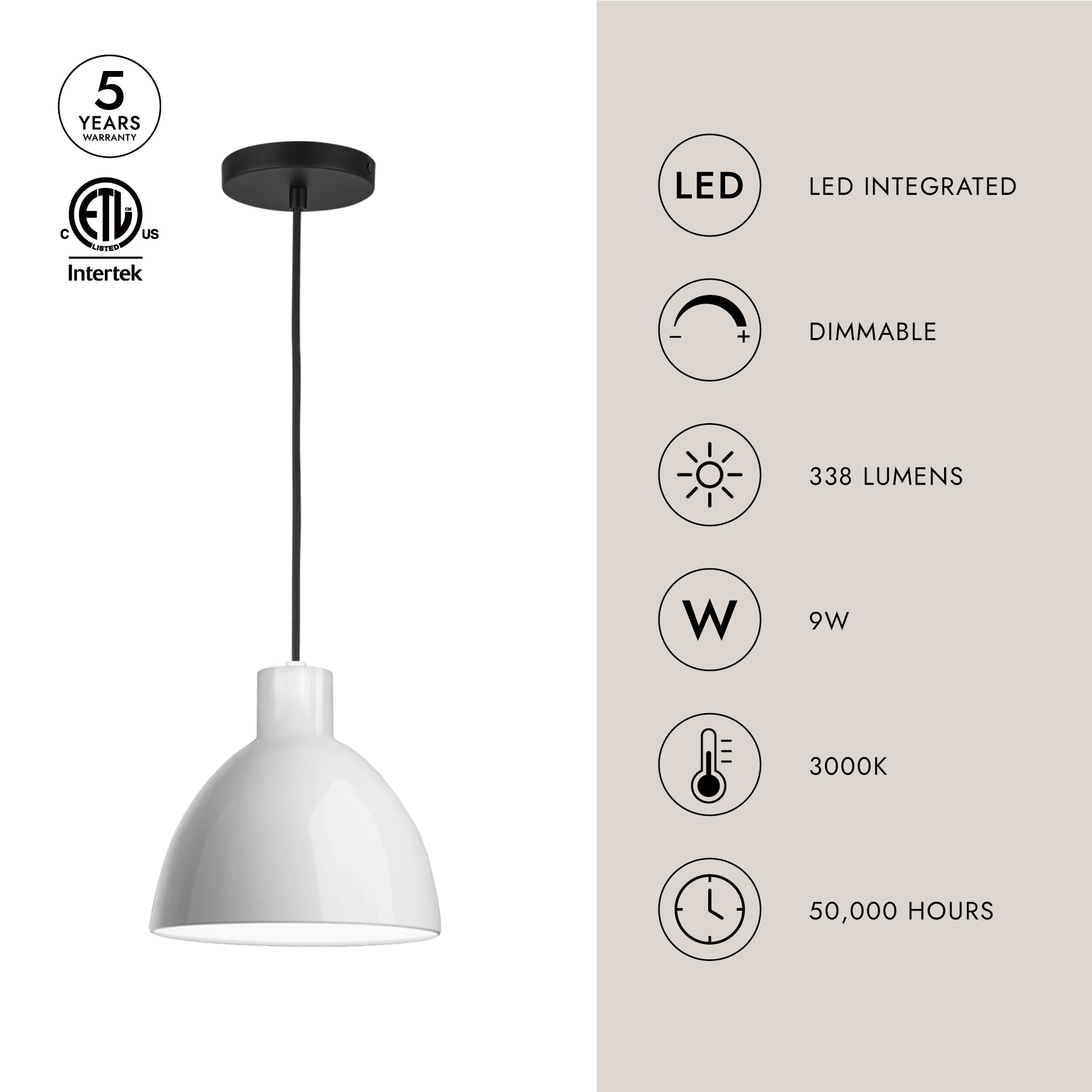 Chroma 6-in Pendant