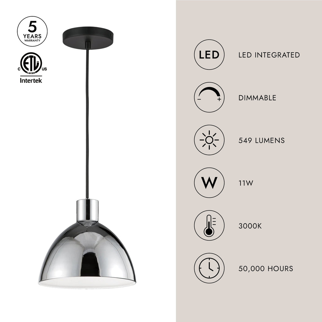 Chroma 9-in Pendant