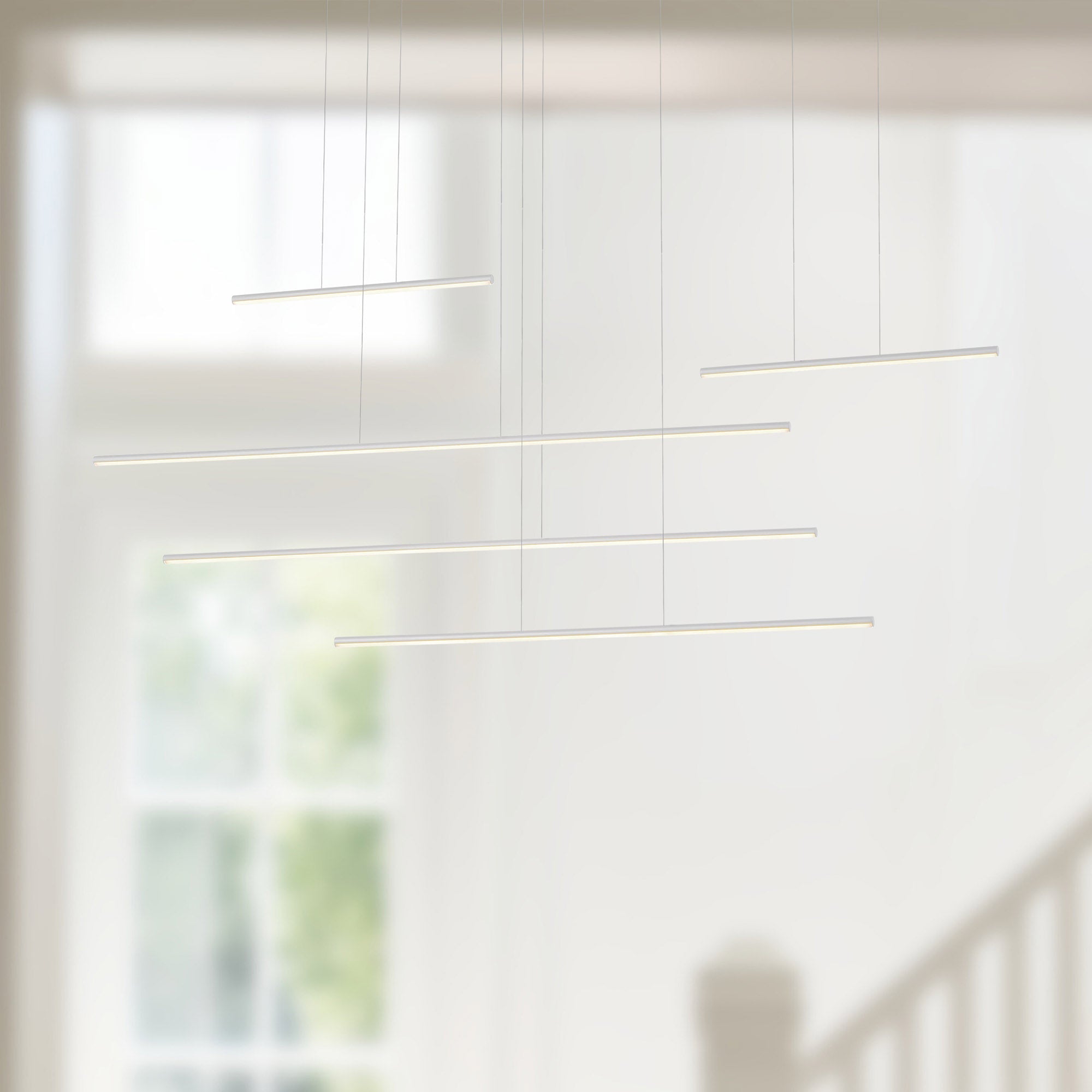 Chute Motion 60-in Multi Pendant