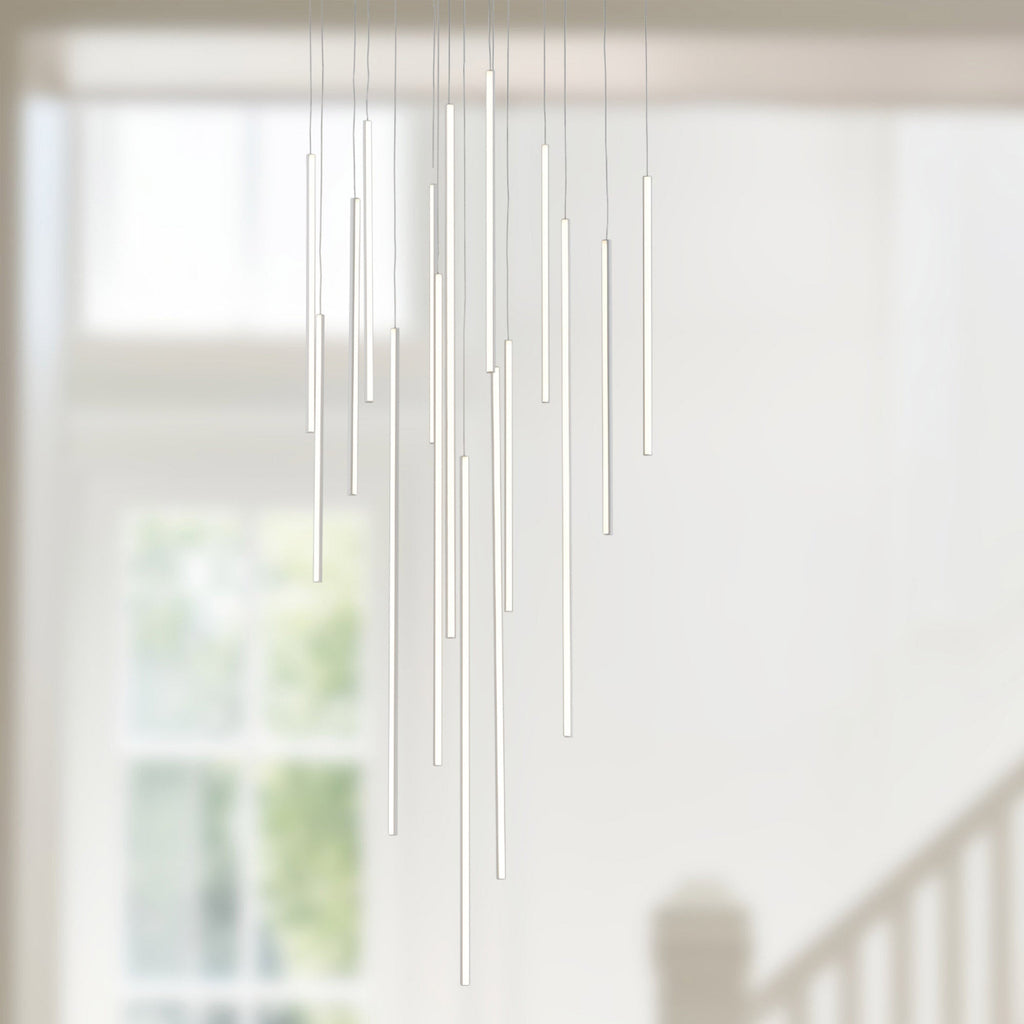Chute 16 Head Multi Pendant