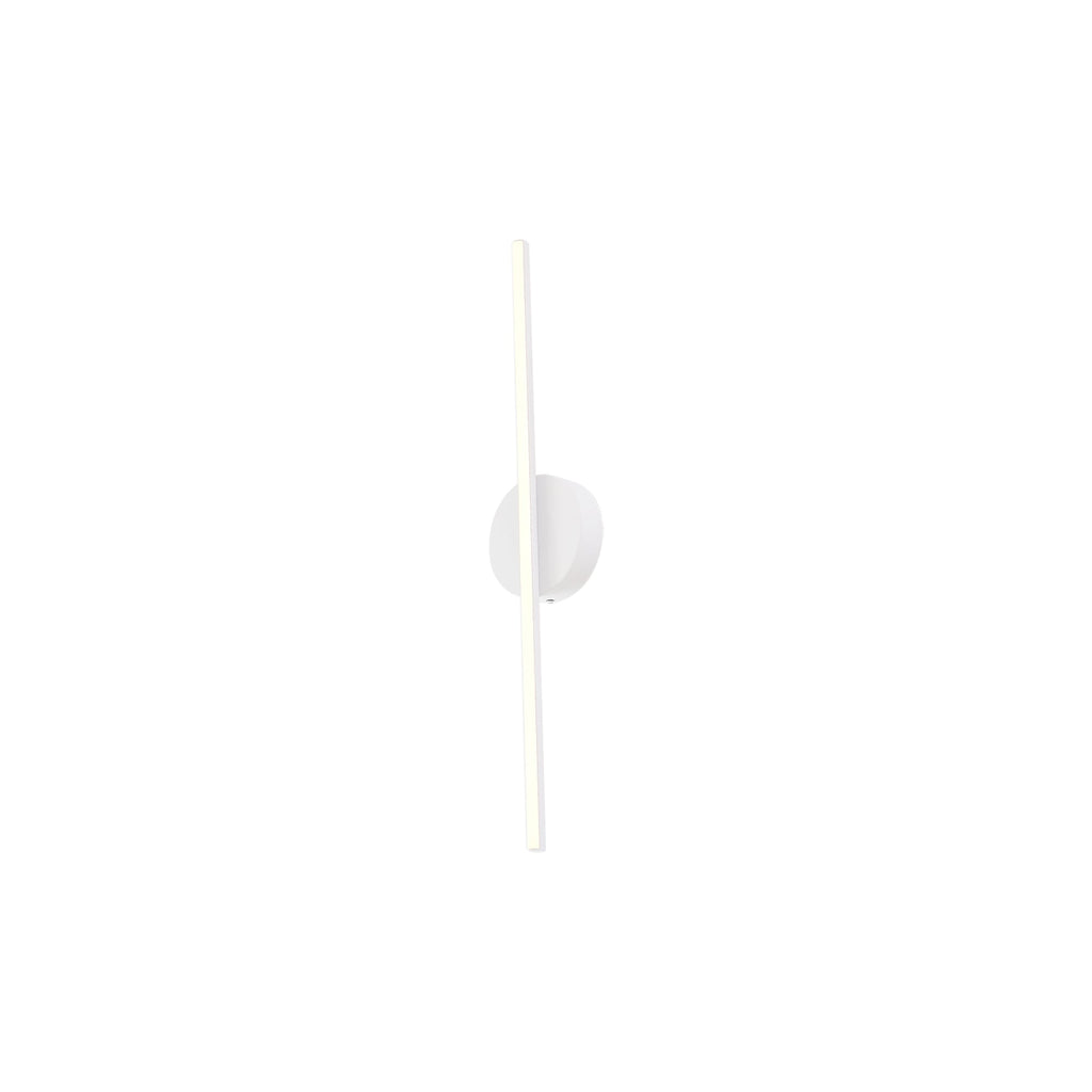 Chute 23-in Wall Sconce — White [Universal Voltage]