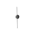 Chute 35-in Wall Sconce — Black [Universal Voltage]